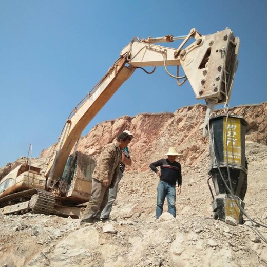 山路扩建快速破石液压劈裂机