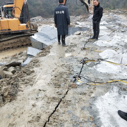 采石场荒料岩石分裂机