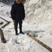 安徽铜陵二氧化碳气体爆破石灰岩