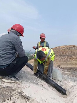 長葛金屬礦大方量靜態(tài)爆破機械廠家
