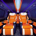 東莞工廠改裝奔馳威霆V260航空椅沙發(fā)床全車內(nèi)飾座駕