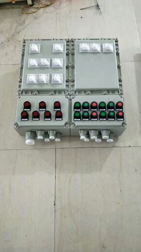 BXMD-4/25A带微断铝合金防爆配照明电箱