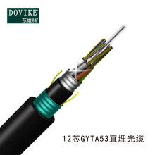 12芯单模光纤价格铠装光缆GYXTW-12B1江苏东维通信光缆