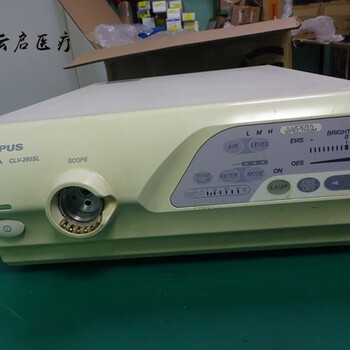 OLYMPUS奧林巴斯CLV-260SL冷光源附+豬腸線點不亮燈泡故障維修
