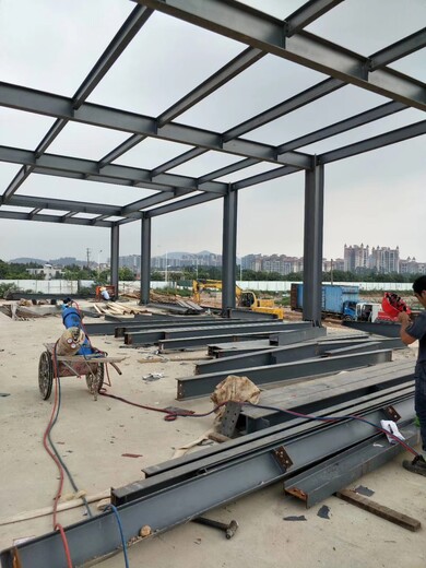 惠州市活动板房集装箱二手价工地可拆装钢结构彩钢厂房