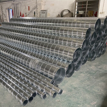 除塵螺旋風管加工廣州螺旋風管生產廠家
