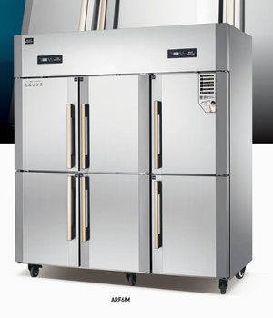 冰立方商用冰箱ARF6-H六门风冷双温冰箱欧款冷冻冷藏柜