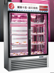 冰立方商用展示柜AS1.0G2-B0双门牛肉排酸柜牛肉保鲜展示柜