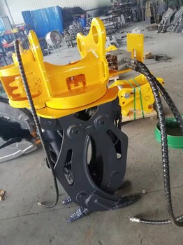 挖掘機(jī)抓木器抓石器旋轉(zhuǎn)抓木器