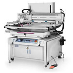 高精密斜臂式平面网版丝印机网印机平升式丝印机标签商标印刷机