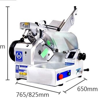 富士龙商用切片机WHSD-3C台式牛羊肉切片机火锅店刨肉片机