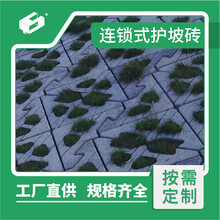连锁护坡砖混凝土河道景观挡土墙
