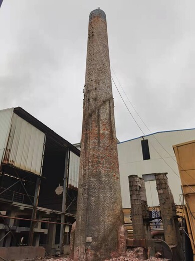鄂州混凝土烟囱拆除公司