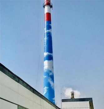 黑河混凝土煙囪美化多少錢