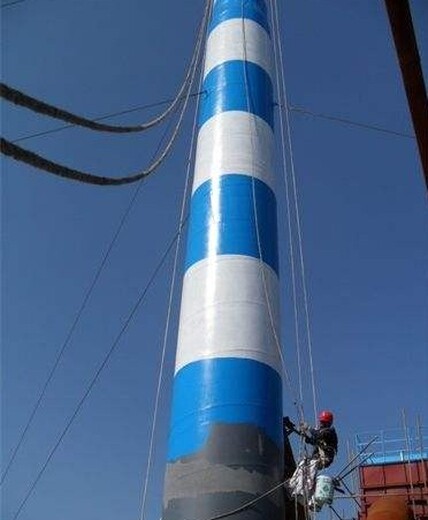 赤峰砖烟囱粉刷施工团队拆除50米烟囱公司
