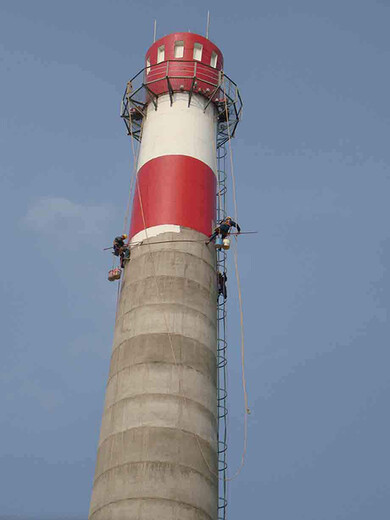 武威80米烟囱防腐多年经验砖烟囱拆除公司
