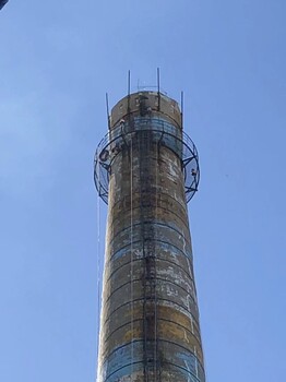 常德高空煙囪刷色環(huán)航標-工期短