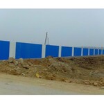 天津滨海新区建筑彩钢围挡围栏彩钢瓦制作加工厂家-成品围挡出售