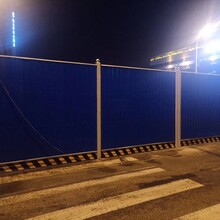 廊坊广阳区彩钢围挡围栏厂家,定制铁艺护栏围墙厂家
