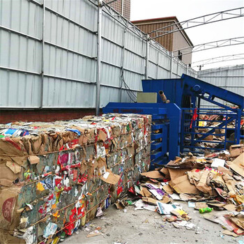 廣東深圳福田160噸液壓打包機(jī)編織袋塑料瓶廢紙壓縮機(jī)