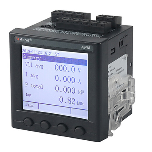安科瑞AEM72/CF用于控制系统中智能电能表