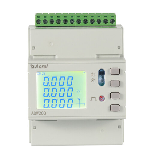 ADW200-D16-2S实时电流监测功率值记录多功能电力仪表