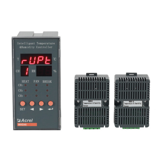 WHD46-22/M变送输出加热升温智能型2路温湿度控制器