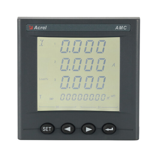 AMC96L-E4/KC-安科瑞96方形嵌入式安装多功能电表