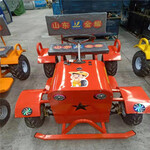 小孩开的游乐拖拉机新款儿童电动拖拉机儿童机械乐园