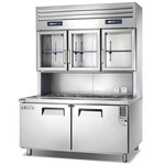 美厨组合冰箱Z-BRF5G3商用直冷组合冷柜立式组合工作台冰柜