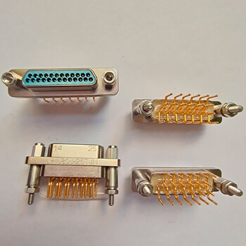 PCB直插插头_J30J-9TJNP5_锦宏牌_矩形连接器