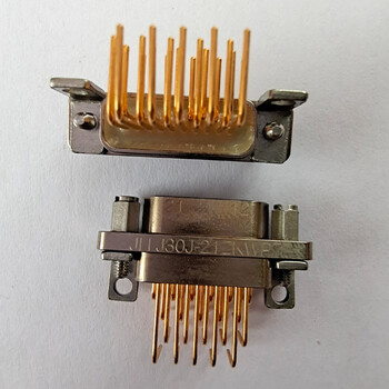 九十度弯插座J30J-100ZKWP7锦宏牌符合要求连接器