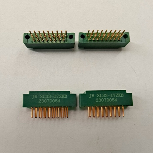 SL33系列插座SL33-17ZKB锦宏牌直插印制板连接器