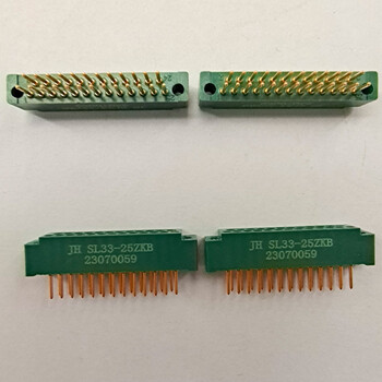 线簧孔接插件SL33-25ZKB锦宏牌印制板矩形连接器插座