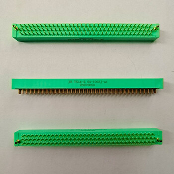 锦宏牌TSL4-2.54-115ZJ直插式线簧孔印制板矩形连接器