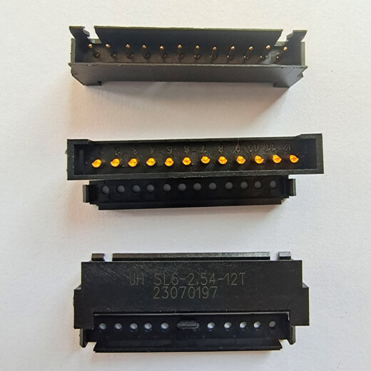 单排接插件SL6-2.54-21Z锦宏牌自产矩形连接器插座