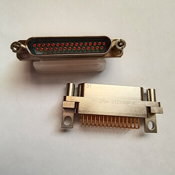 PCB系列插座J29A-31ZKWP-A錦宏牌彎插矩形連接器接插件
