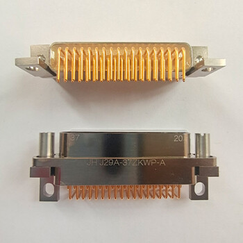 自主產供插座J29A-37ZKWP-A錦宏牌帶附件矩形連接器供應