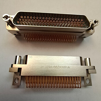 新批號產品J29A-66ZKWP-A錦宏牌彎插矩形連接器插座