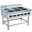 鼎龍六頭電磁煲仔爐鼎龍DLB-3.5KW*6-ZR商用電磁煲湯灶
