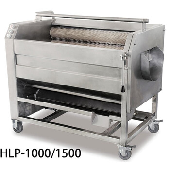 华菱土豆去皮机HLP-1000华菱大型商用去皮机果蔬清洗脱皮机