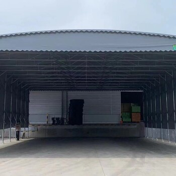 包頭活動伸縮帳篷燒烤大蓬電動推拉篷移動推拉雨棚戶外遮陽棚