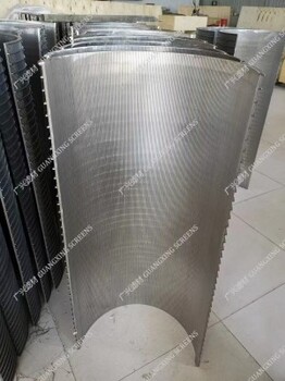 衡水廣興煤礦使用不銹鋼礦篩楔形篩板GX-10