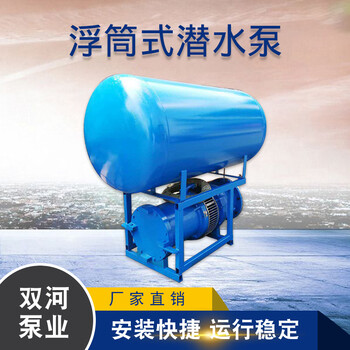 350QF1000-10-45KW浮筒式潜水泵、河道去取水泵