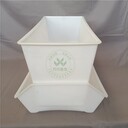 供應(yīng)萬興畜牧鴨子吃料箱塑料喂食箱雞鴨喂食槽
