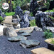 珠海黑山石石材/黑山石绿化艺术景观石/广东吨位黑山石图片