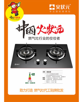 嵌入式雙爐燃氣灶火狀元匠心品質烹飪好幫手家用燃氣灶源頭工廠