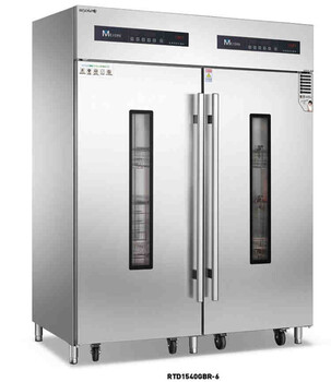 美廚商用消毒柜RTD1540GBR-6智能光波消毒柜雙門熱風餐具保潔柜