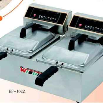 威爾寶商用炸爐EF-521Z立式炸油條電炸爐單缸雙篩電炸爐