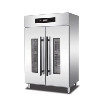 億盟商用消毒柜RTP-1300DL智能觸屏餐具保潔柜雙門(mén)高溫消毒柜